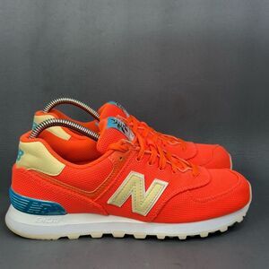 New Balance Orange and Blue Athletic Shoes